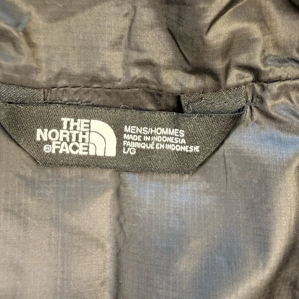 The North Face‎ Light Vest Thermo ball Puffer Full Zip Men's L Black W/ Logos